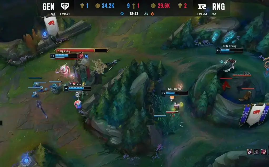 JDG碾压SHR，Deft关键团战开团秒人顶尖较量淘汰赛，技惊四座